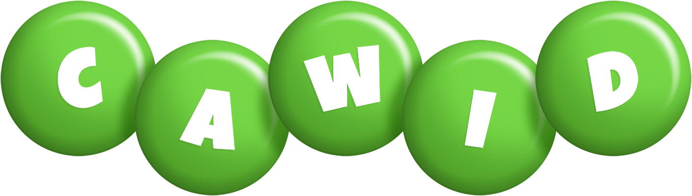 Cawid candy-green logo