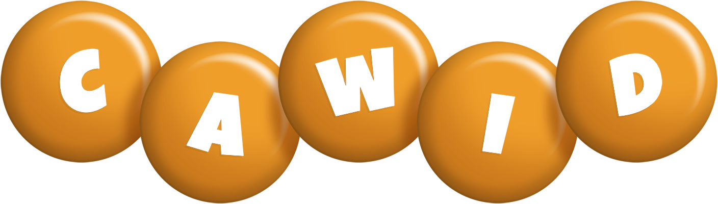 Cawid candy-orange logo