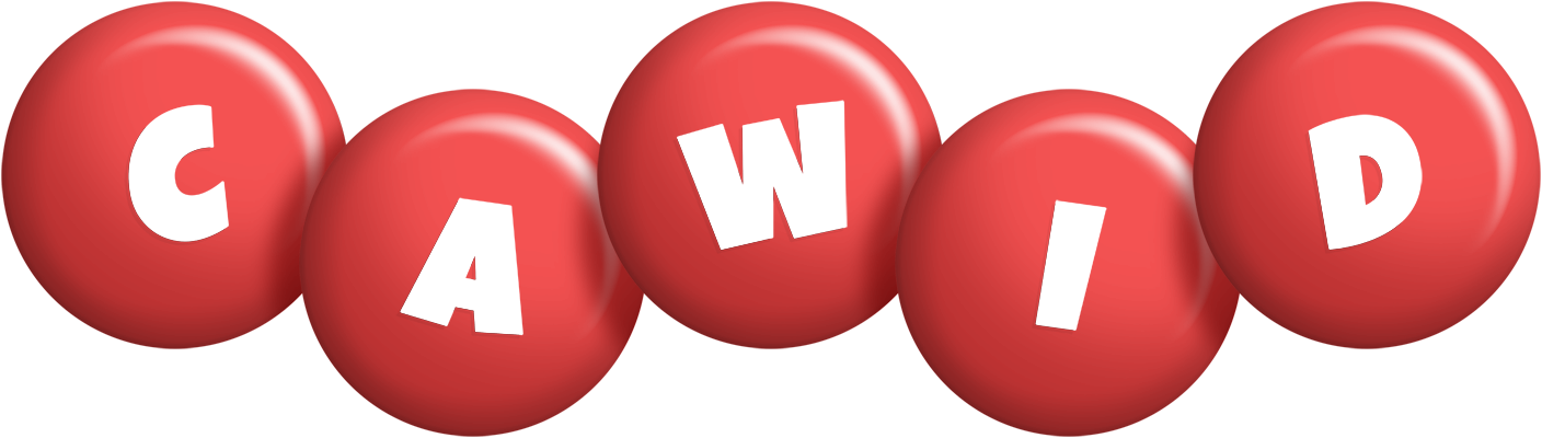 Cawid candy-red logo