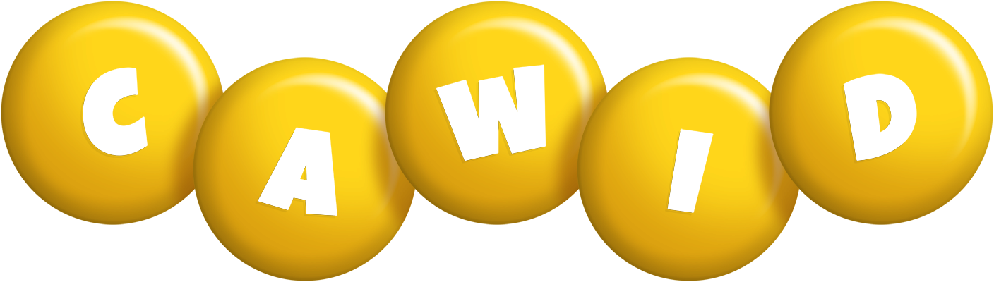 Cawid candy-yellow logo