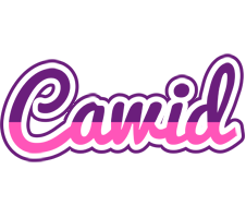 Cawid cheerful logo