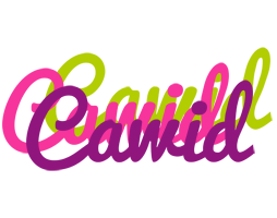 Cawid flowers logo