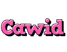 Cawid girlish logo