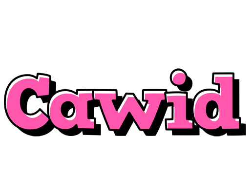 Cawid girlish logo