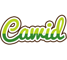 Cawid golfing logo