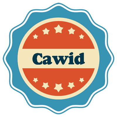 Cawid labels logo