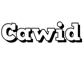 Cawid snowing logo