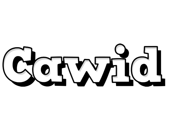 Cawid snowing logo