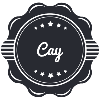 Cay badge logo