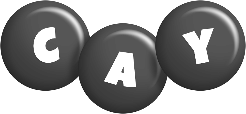 Cay candy-black logo