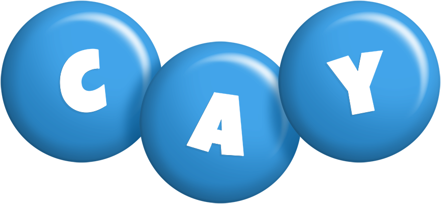 Cay candy-blue logo