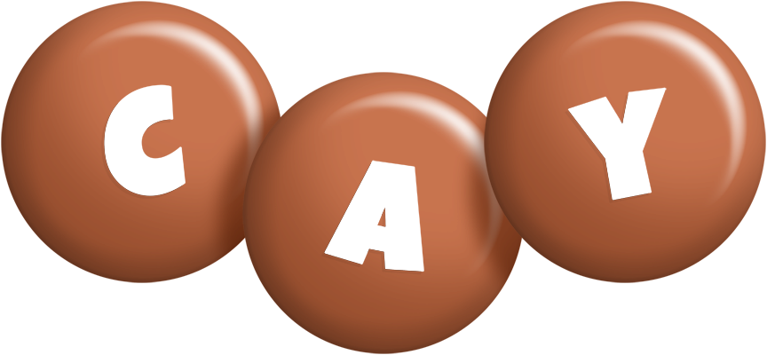 Cay candy-brown logo