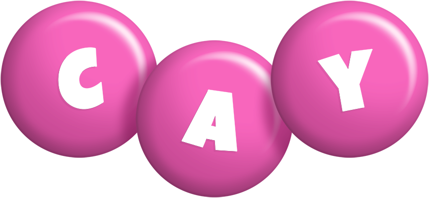 Cay candy-pink logo