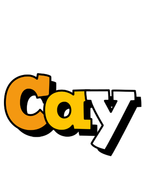 Cay cartoon logo