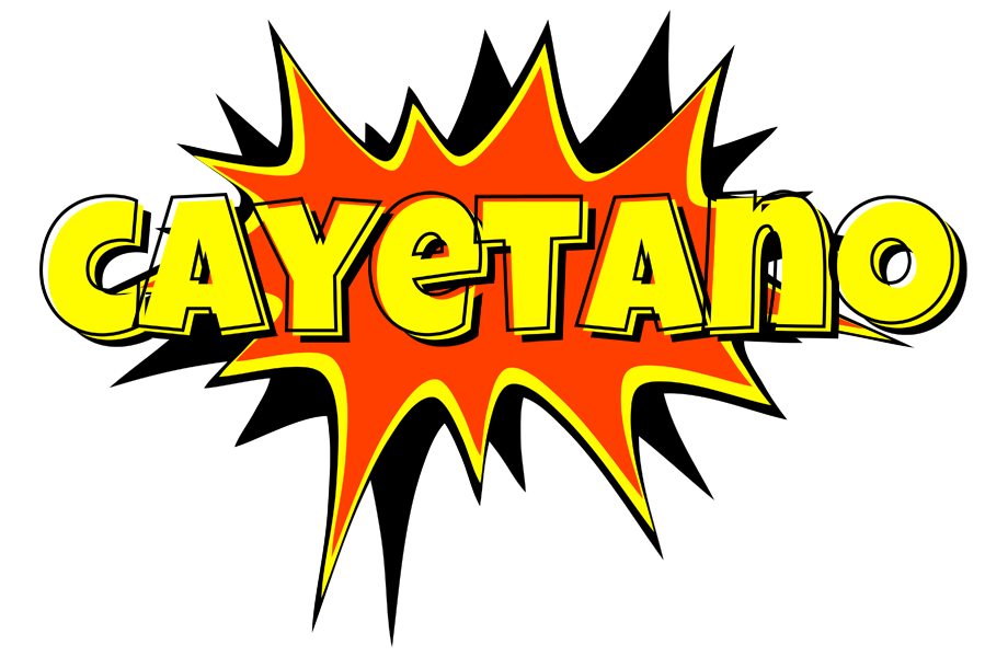 Cayetano bazinga logo