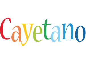 Cayetano birthday logo