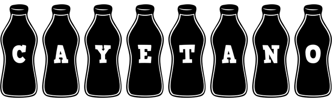 Cayetano bottle logo