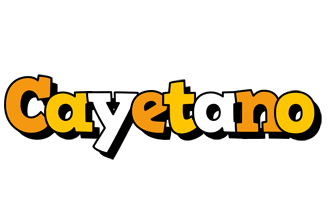 Cayetano cartoon logo