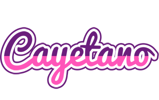 Cayetano cheerful logo