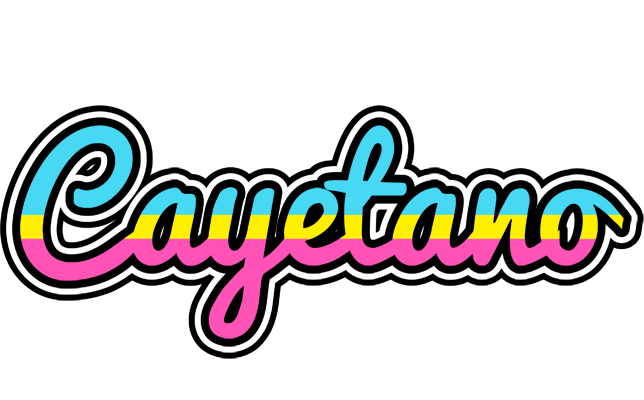 Cayetano circus logo