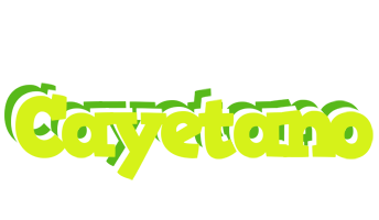 Cayetano citrus logo