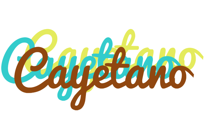 Cayetano cupcake logo