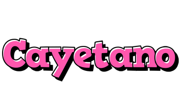 Cayetano girlish logo