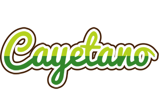 Cayetano golfing logo