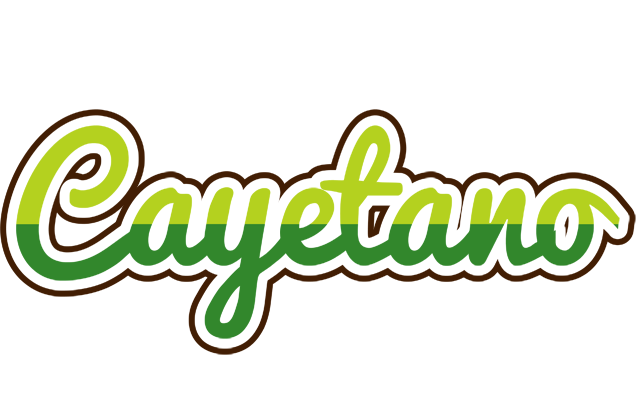 Cayetano golfing logo