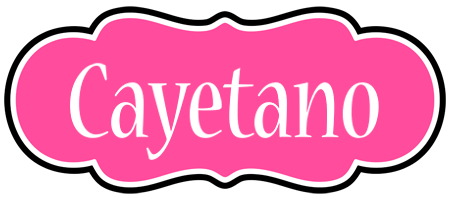 Cayetano invitation logo