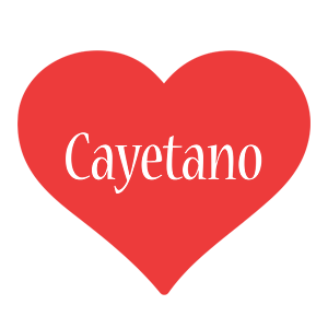 Cayetano love logo