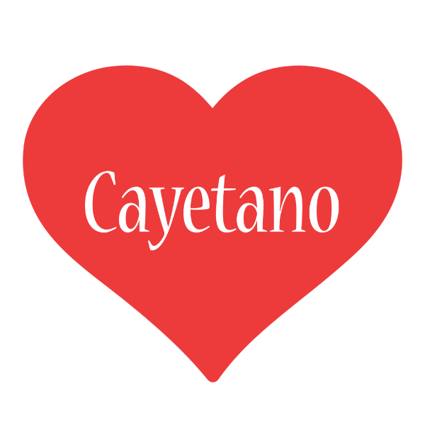 Cayetano love logo