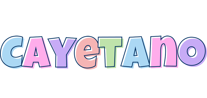 Cayetano pastel logo