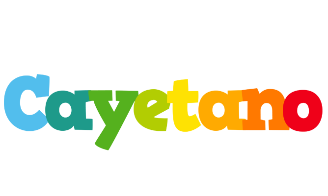 Cayetano rainbows logo