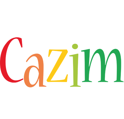 Cazim birthday logo