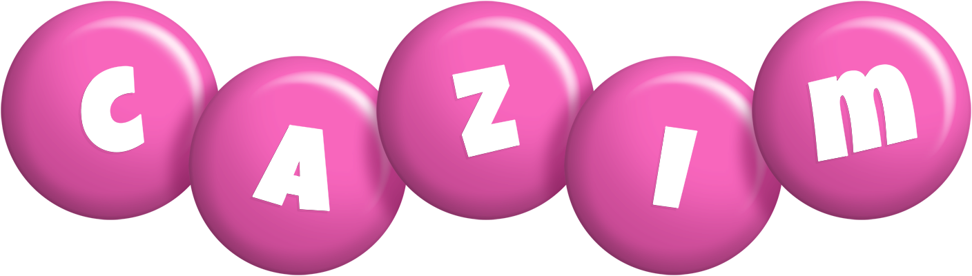 Cazim candy-pink logo