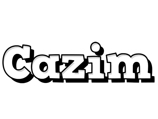 Cazim snowing logo