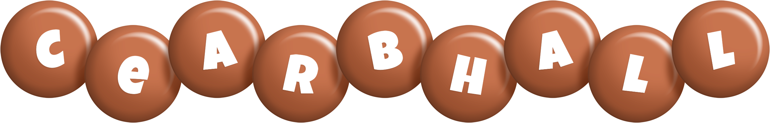 Cearbhall candy-brown logo