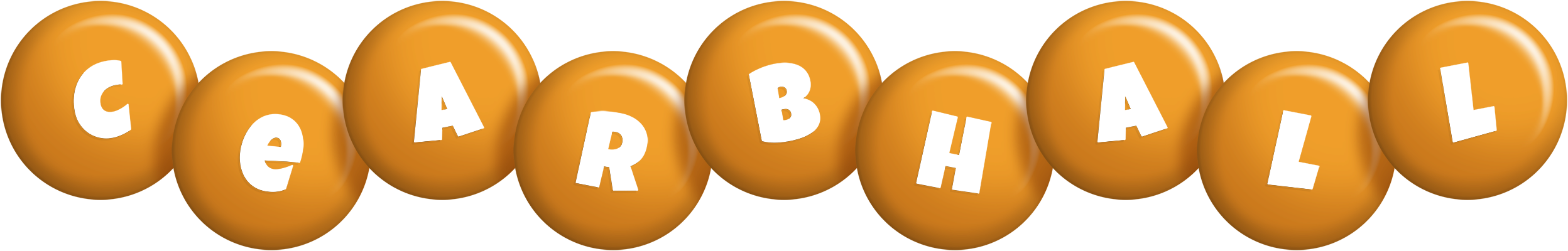 Cearbhall candy-orange logo