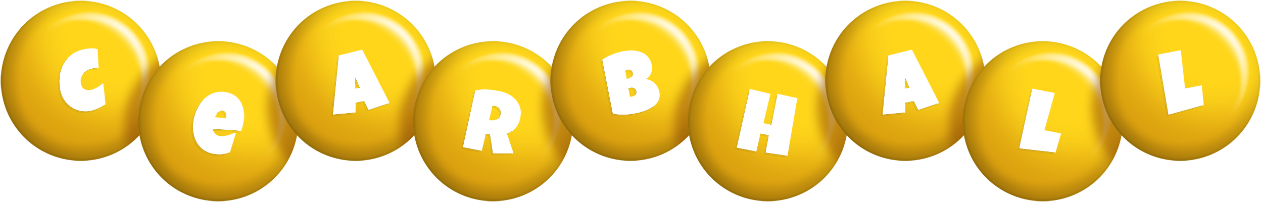 Cearbhall candy-yellow logo