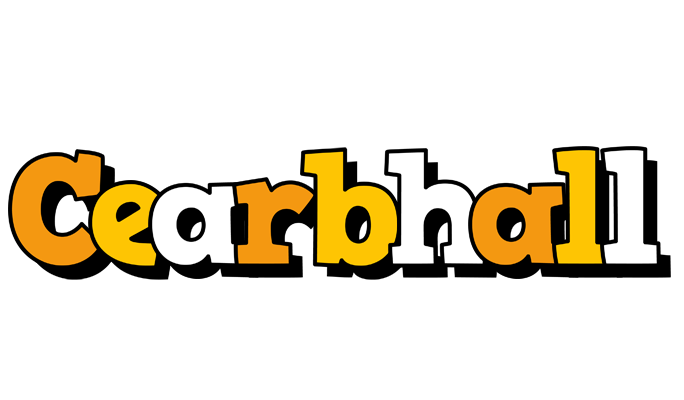 Cearbhall cartoon logo