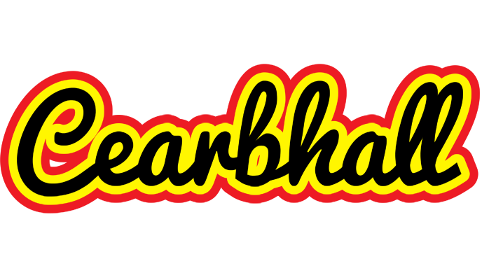 Cearbhall flaming logo