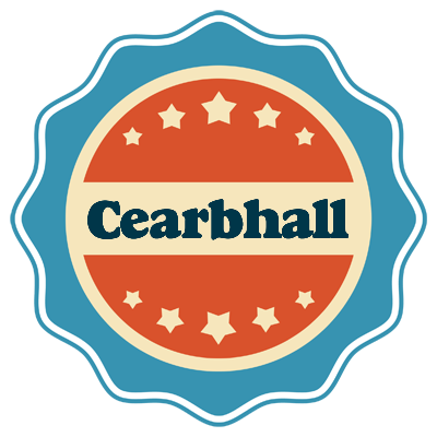 Cearbhall labels logo