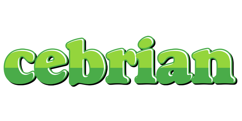 Cebrian apple logo