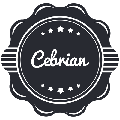 Cebrian badge logo