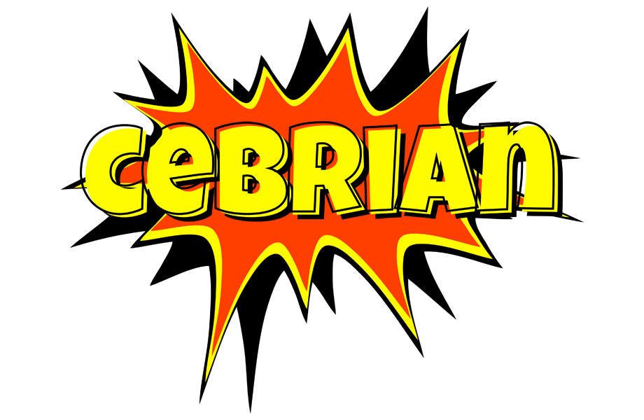 Cebrian bazinga logo