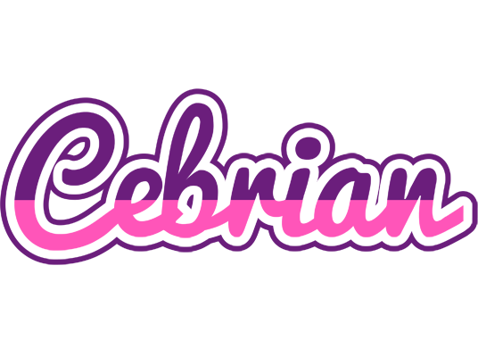 Cebrian cheerful logo