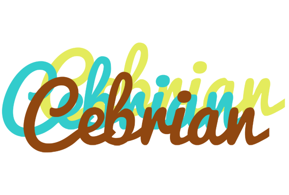 Cebrian cupcake logo