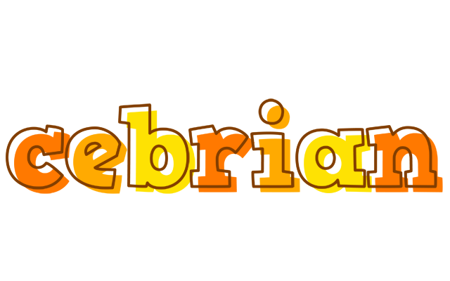 Cebrian desert logo