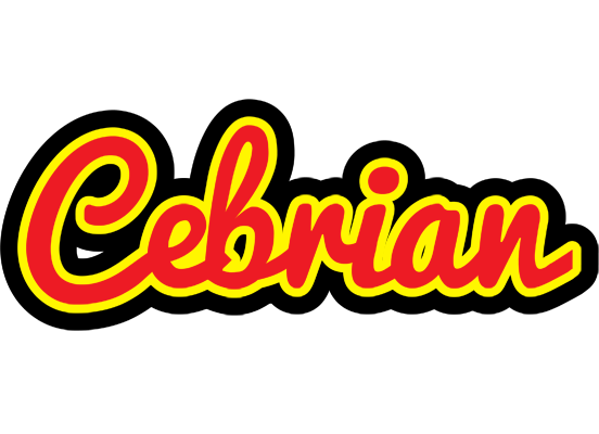 Cebrian fireman logo